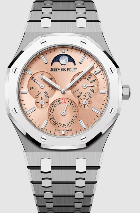 Review 26586XT.OO.1240XT.01 Audemars Piguet Royal Oak Perpetual Calendar Ultra Titanium - BMG replica watch